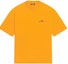 Buy Balenciaga Logo Print Crew Neck T-Shirt Orange Regular Fit. 612966TLVI57702
