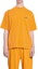 Purchase Balenciaga Logo Print Crew Neck T-Shirt Orange Regular Fit. 612966TLVI57702