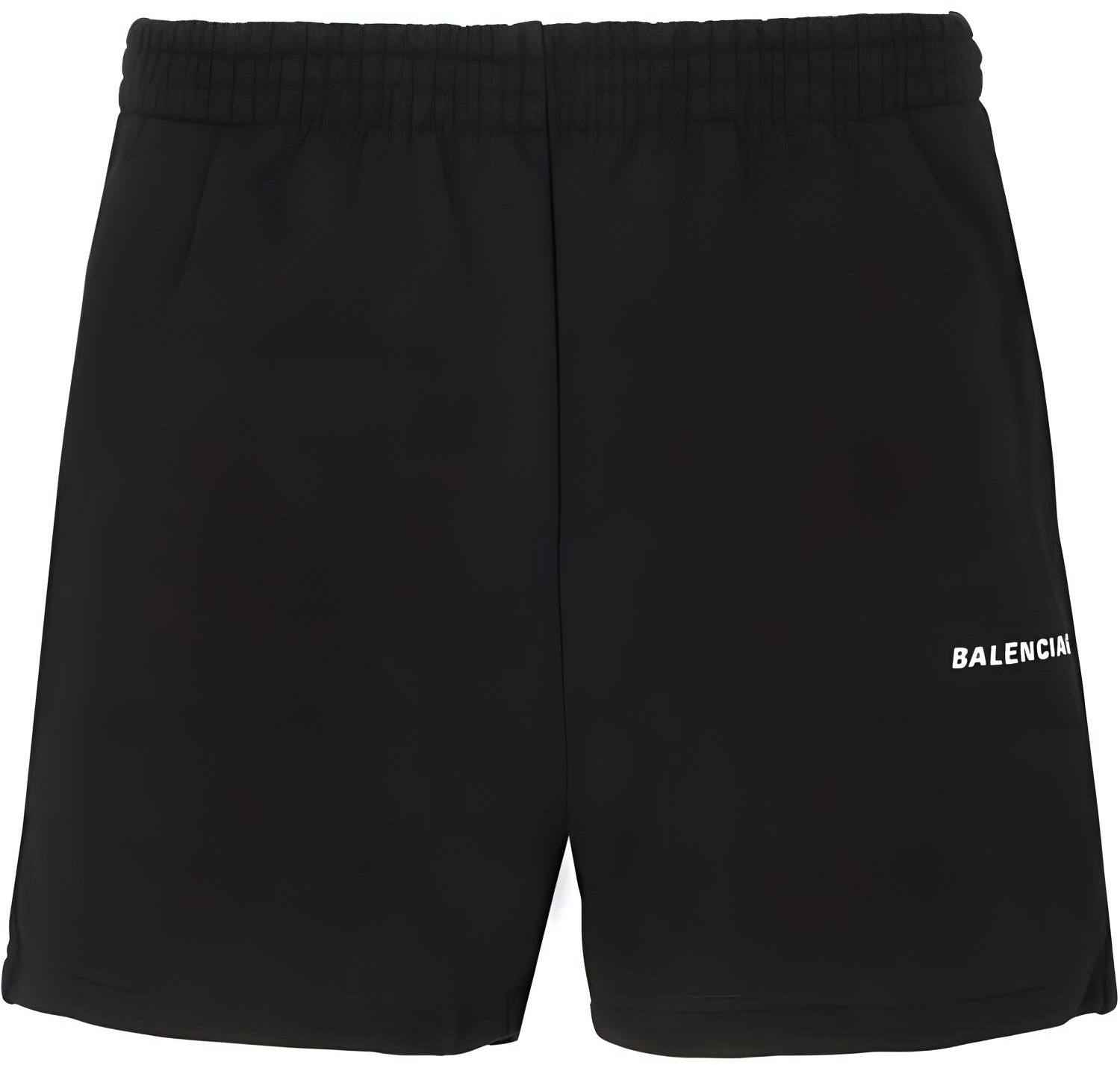 balenciaga-logo-print-elastic-waist-casual-shorts-black-men-704176-tmvf-51070