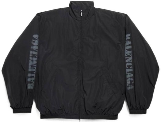 バレンシアガ ロゴプリント ハイネック ジップジャケット ユニセックス ブラック 783841TPQ381000 Buy バレンシアガ ロゴプリント ハイネック ジップジャケット ユニセックス ブラック 783841TPQ381000