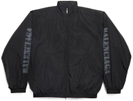 バレンシアガ ロゴプリント ハイネック ジップジャケット ユニセックス ブラック 783841TPQ381000 Order バレンシアガ ロゴプリント ハイネック ジップジャケット ユニセックス ブラック 783841TPQ381000