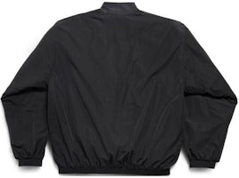 バレンシアガ ロゴプリント ハイネック ジップジャケット ユニセックス ブラック 783841TPQ381000 Lookbook バレンシアガ ロゴプリント ハイネック ジップジャケット ユニセックス ブラック 783841TPQ381000