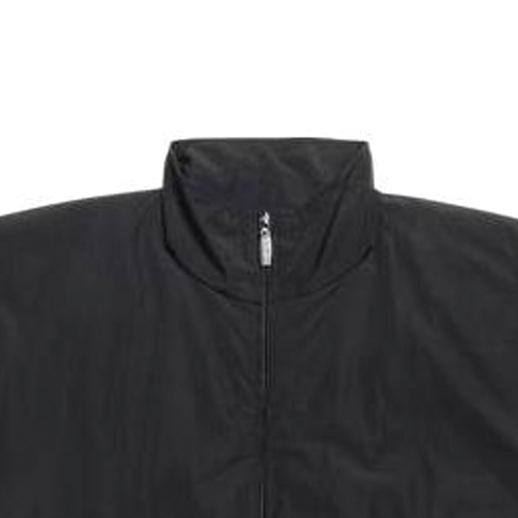 Sizing バレンシアガ ロゴプリント ハイネック ジップジャケット ユニセックス ブラック 783841TPQ381000
