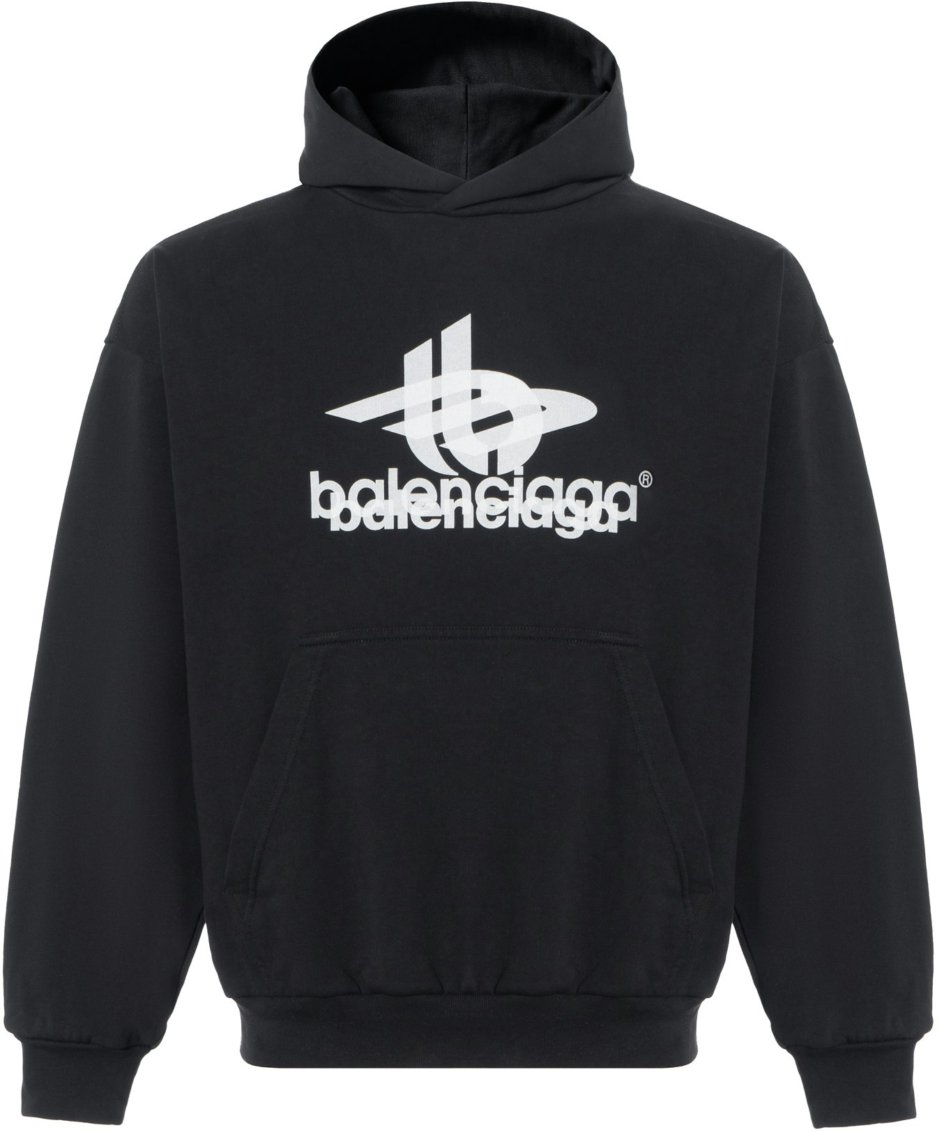 balenciaga-logo-print-hoodie-regular-fit-black-sweatshirt-767877-tpvf-31070
