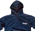 Shop Sudadera Balenciaga Azul Marino con Logo Unisex Oversize. 556145TBV144128