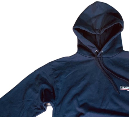 Sudadera Balenciaga Azul Marino con Logo Unisex Oversize. 556145TBV144128 Purchase Sudadera Balenciaga Azul Marino con Logo Unisex Oversize. 556145TBV144128