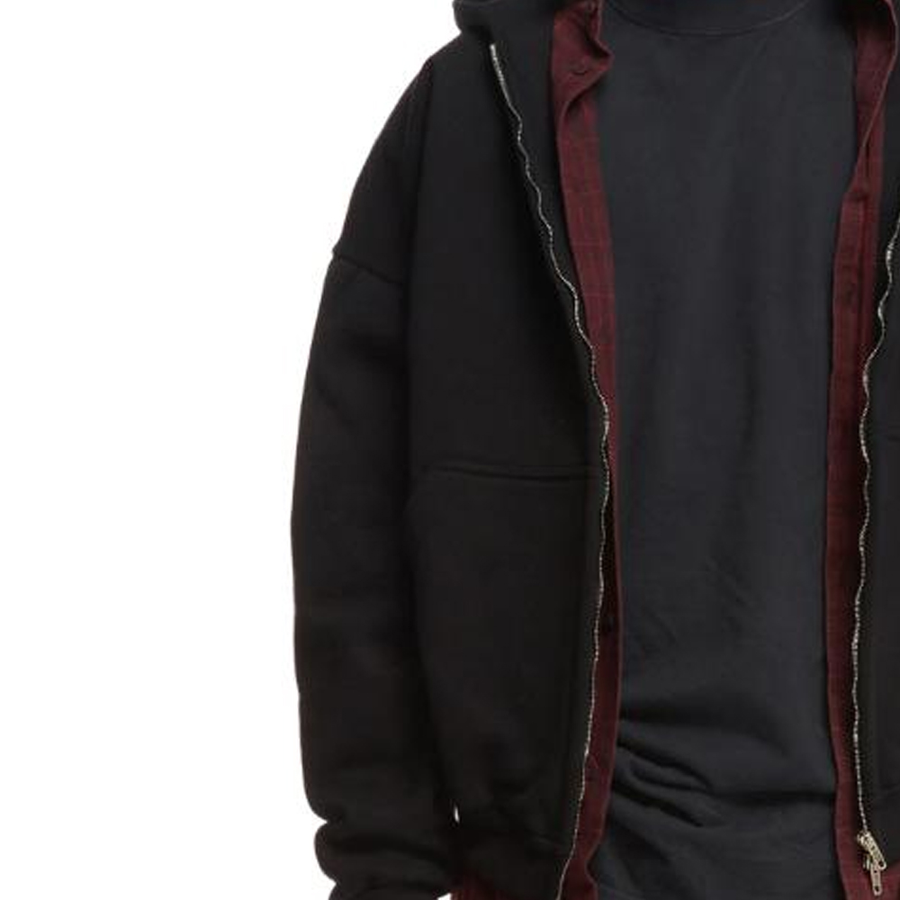 Sizing Balenciaga Logo Print Hoodie Oversized Hitam Regular Fit. 772206TPVL71070