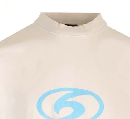 Balenciaga Logo Print Oversized Crewneck T-Shirt White Loose Fit 764235TPVU69265 Cheap Balenciaga Logo Print Oversized Crewneck T-Shirt White Loose Fit 764235TPVU69265