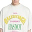 Sizing Balenciaga Camiseta Blanca Oversize con Logo Impreso Unisex SS24. 787349TQVW49012