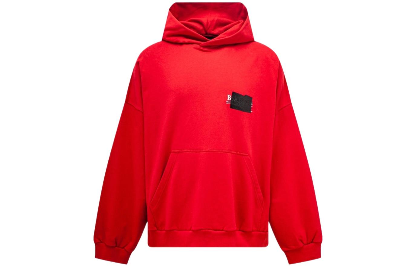 Order Balenciaga Logo Print Oversized Unisex Sweatshirt in Solid Color 713677TNVG21227