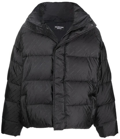 balenciaga-logo-print-puffer-jacket-black-681885-tko-401000