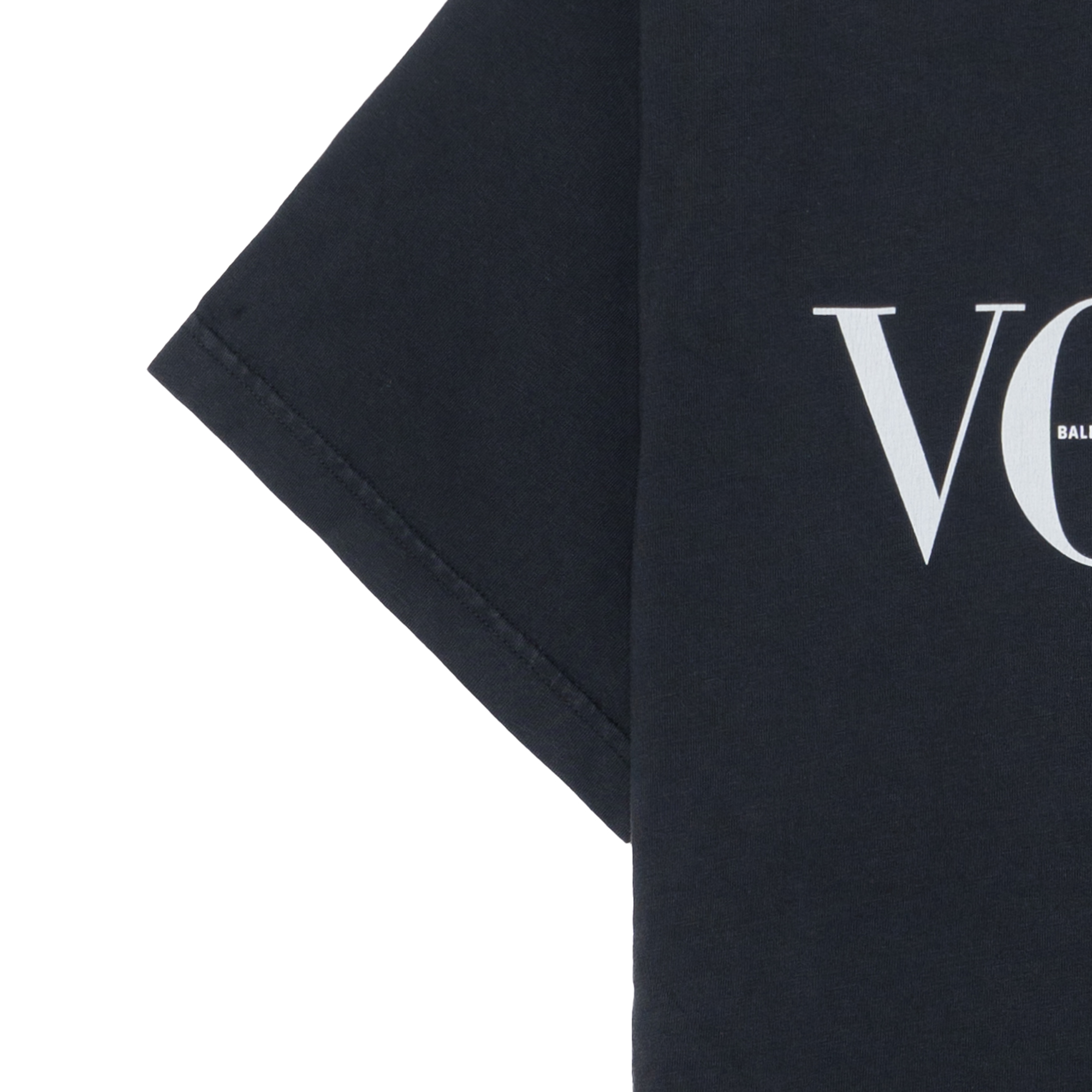 Balenciaga Logo Print Short Sleeve Crewneck T-Shirt Unisex Black. 787349TRVL89374 圖 11