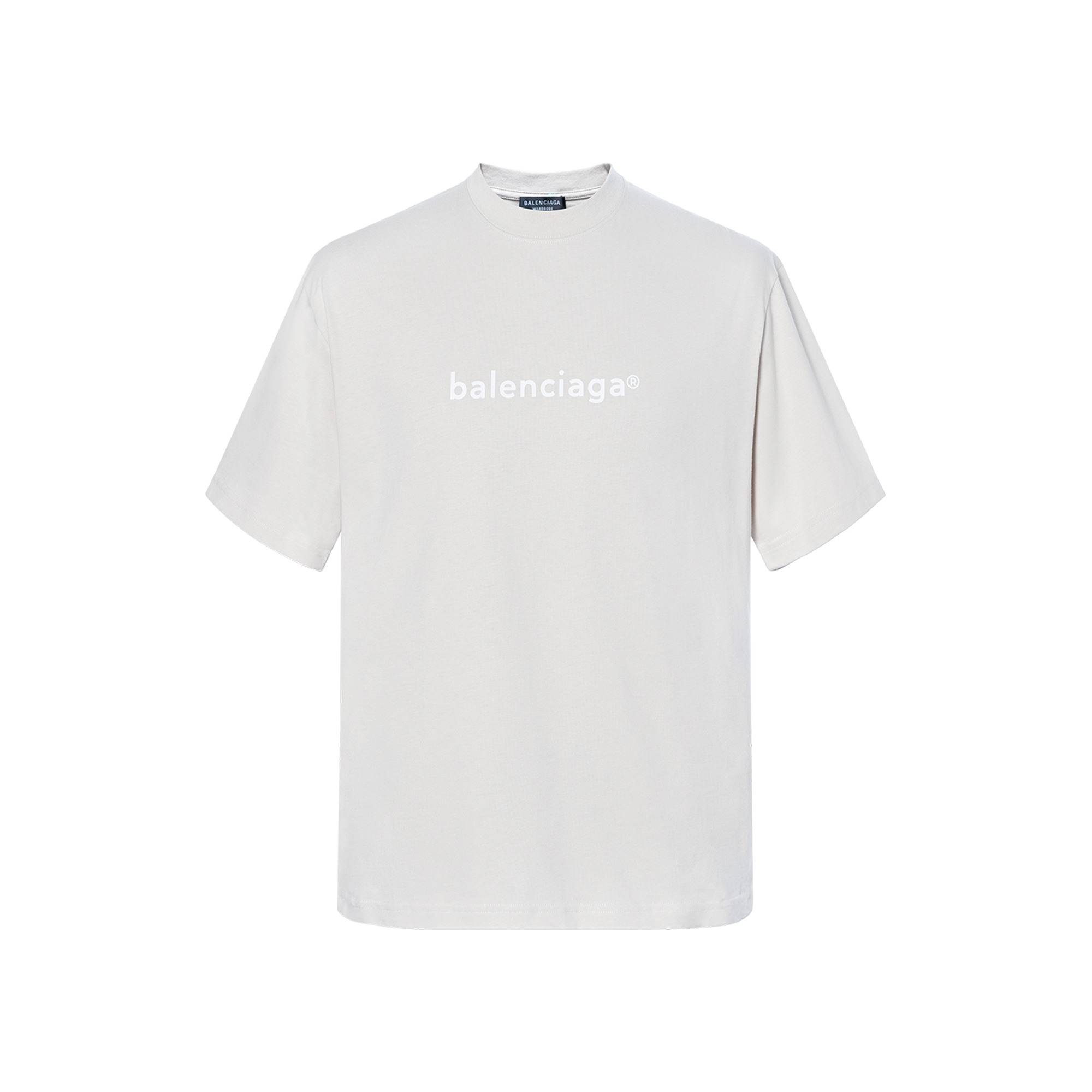 Balenciaga Logo Print Unisex Tee Grey 612966TIV542970 圖 2