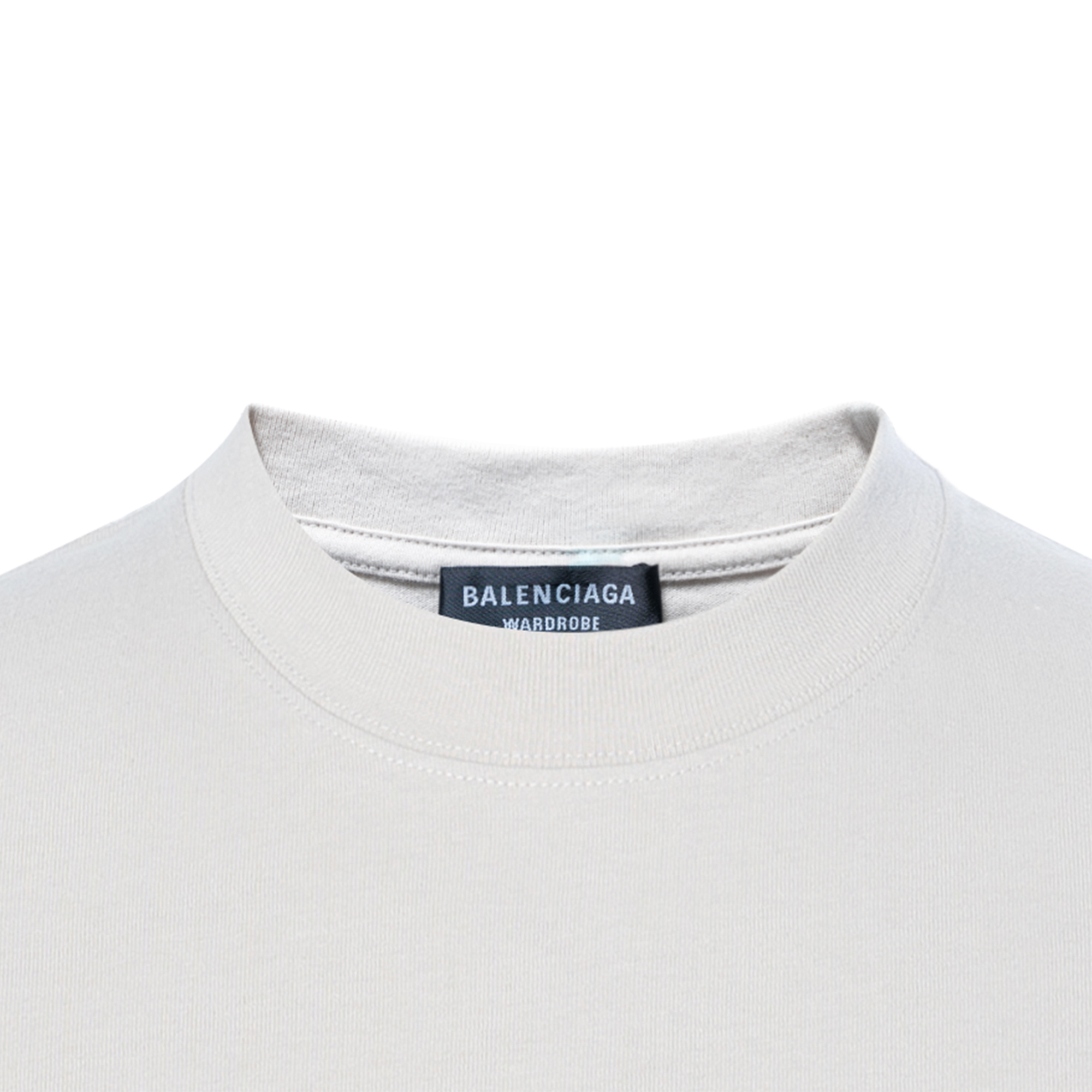 Balenciaga Logo Print Unisex Tee Grey 612966TIV542970 圖 6
