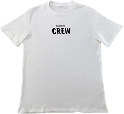 발렌시아가 로고 프린트 화이트 루즈핏 티셔츠 620941TIV749040 Order 발렌시아가 로고 프린트 화이트 루즈핏 티셔츠 620941TIV749040