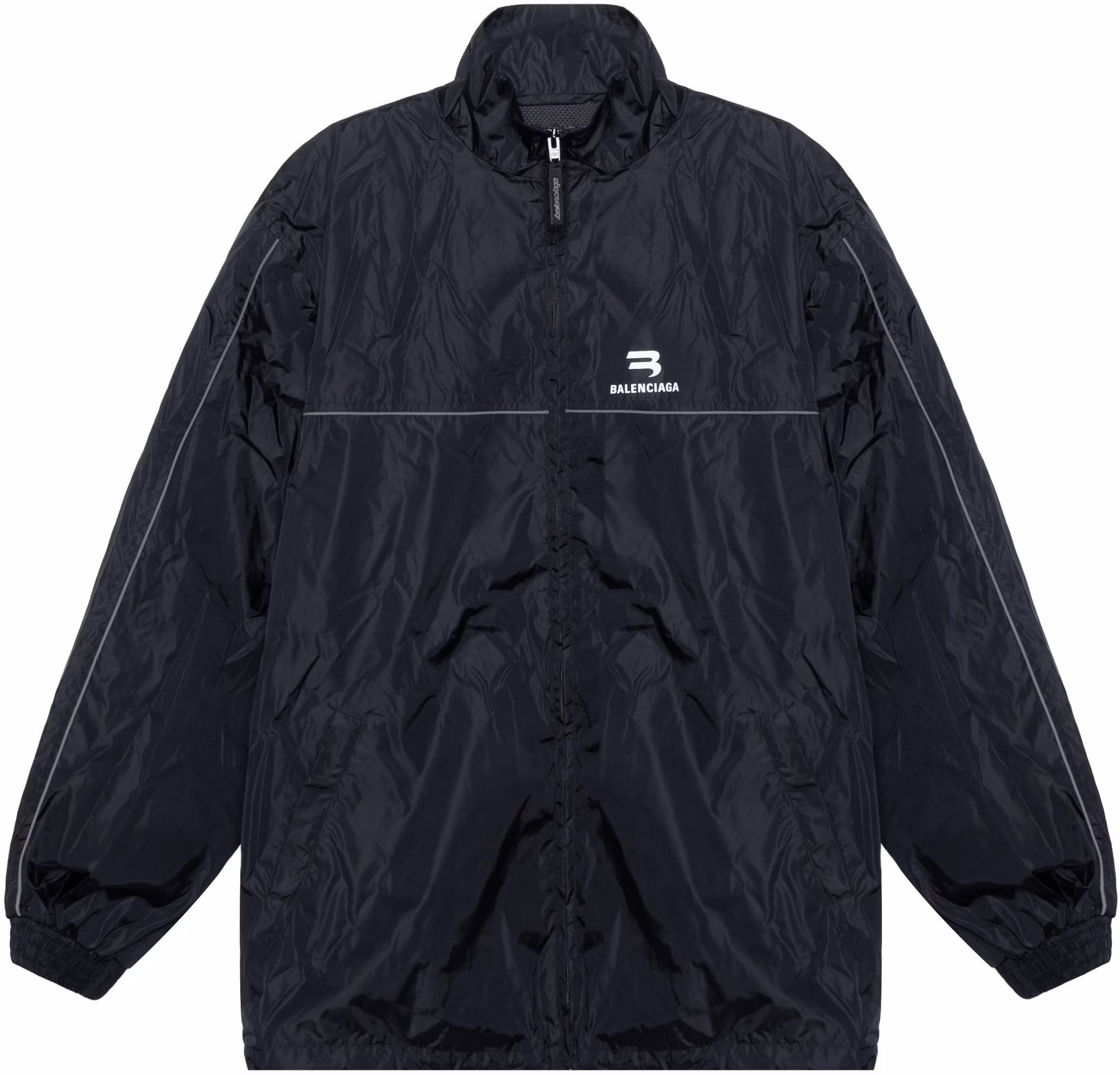 balenciaga-logo-printed-zip-up-bomber-jacket-black-663081-tjob-91000