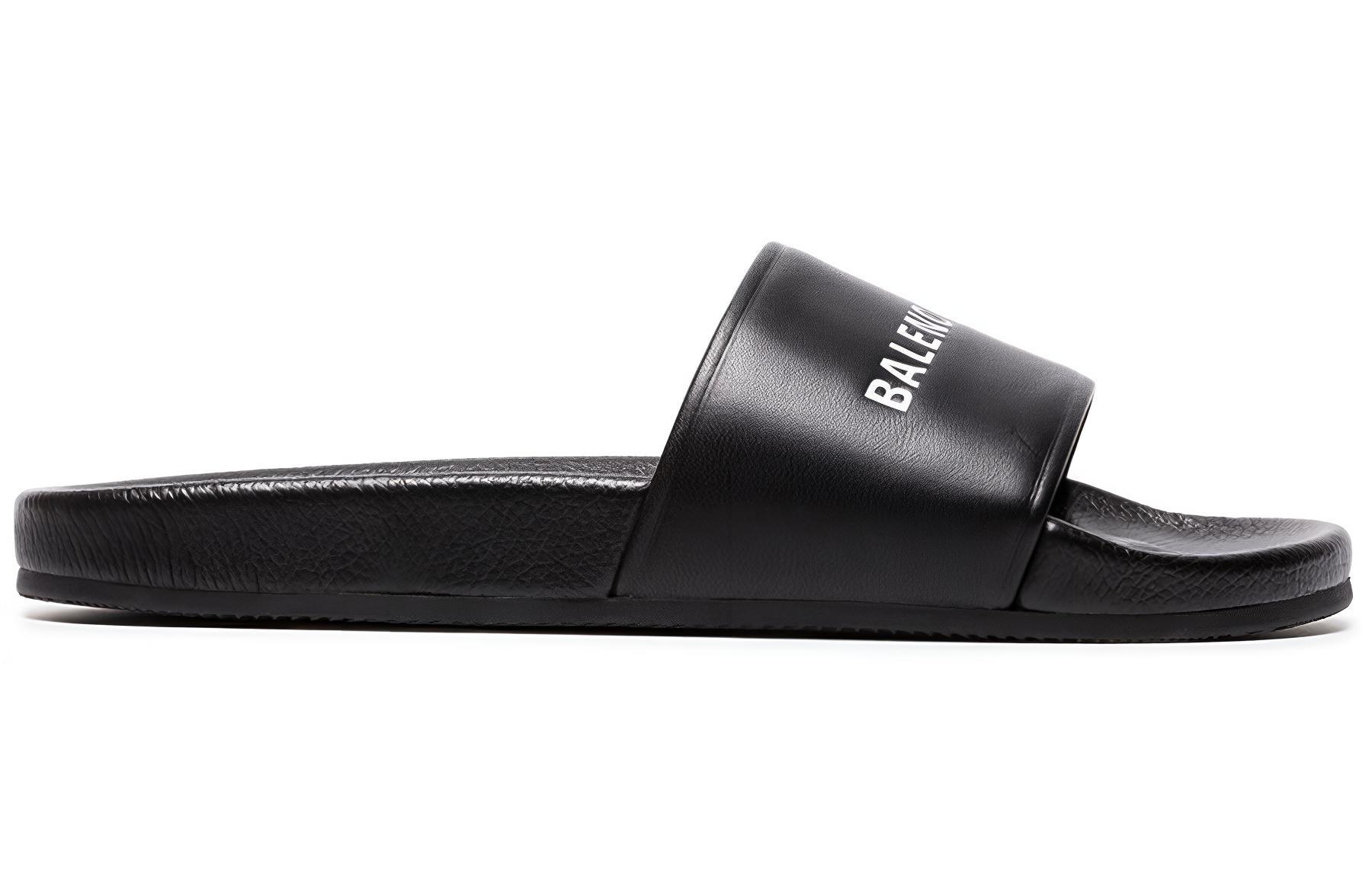 Balenciaga Logo Slide 'Black' 圖 2