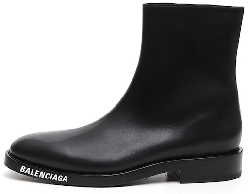 Balenciaga Logo Sole But Buku Lali 'Hitam' 590717-WA720-1000 Buy Balenciaga Logo Sole But Buku Lali 'Hitam' 590717-WA720-1000