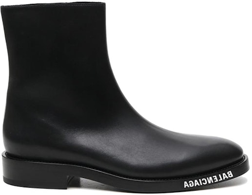 Balenciaga Logo Sole Ankle Boot 'Black' 590717WA7201000 Order Balenciaga Logo Sole Ankle Boot 'Black' 590717WA7201000