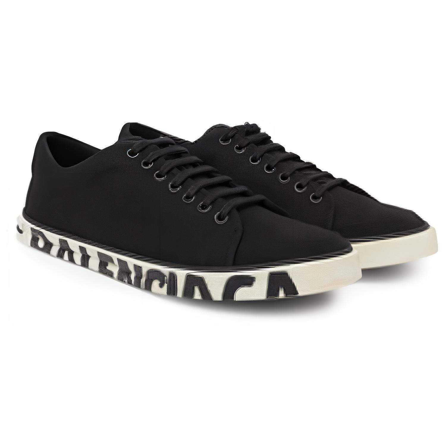 Lookbook Balenciaga Logo Sole Canvas Veterschoenen ''Sneakers'' 561253W07021000