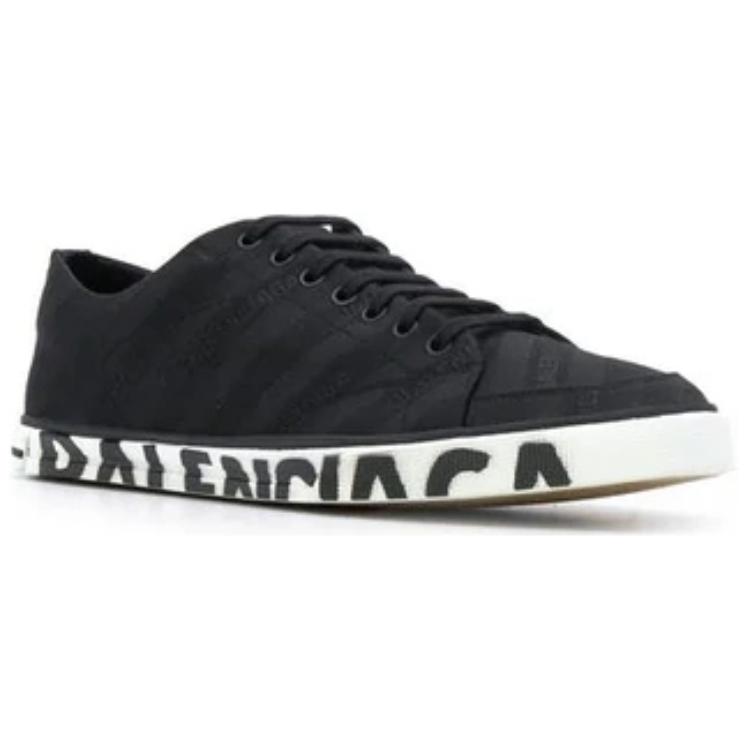 Shop Balenciaga Logo Sole Canvas Veterschoenen ''Sneakers'' 561253W07021000