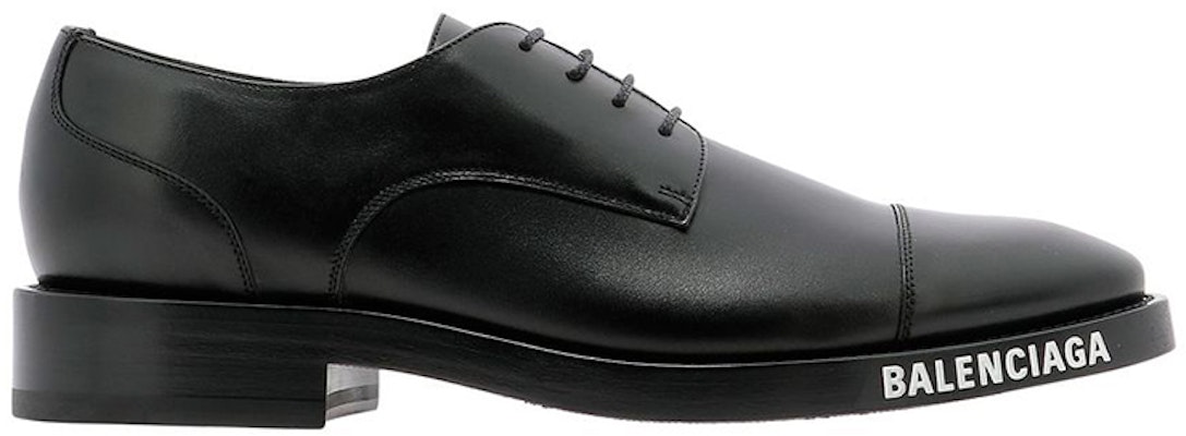 Balenciaga Logo Sole Derby 'Hitam' 590716-WA720-1000 Order Balenciaga Logo Sole Derby 'Hitam' 590716-WA720-1000