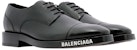 Balenciaga Logo Sole Derby 'Hitam' 590716-WA720-1000