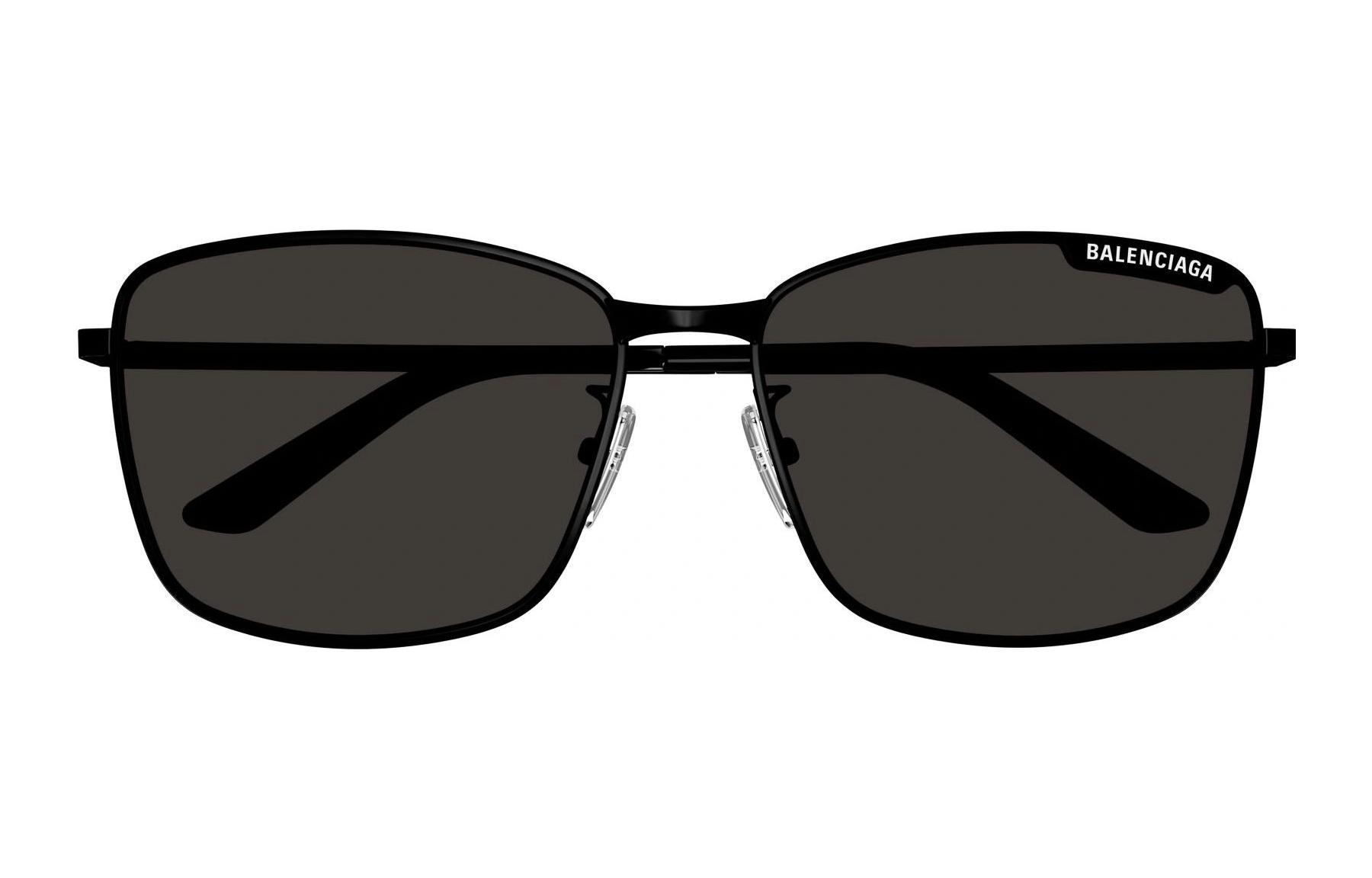 Balenciaga Logo Square Sunglasses with Alloy Frame Unisex Couples Style BB0280SA-001 圖 3