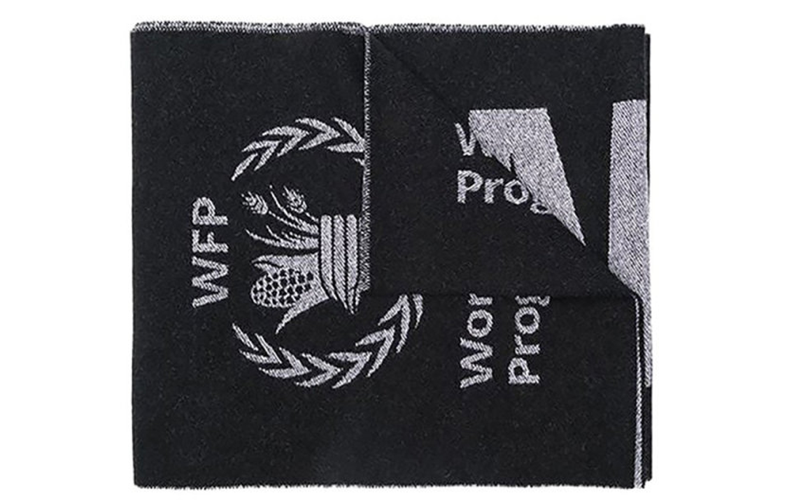 Order 巴黎世家Logo羊毛围巾 538839-320B0-1077