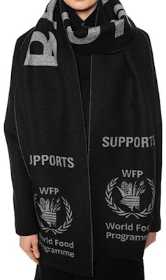 巴黎世家Logo羊毛围巾 538839-320B0-1077 Purchase 巴黎世家Logo羊毛围巾 538839-320B0-1077