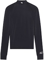 Balenciaga Long-Sleeve Fitted Top 'Black/White' Balenciaga Long-Sleeve Fitted Top 'Black/White'