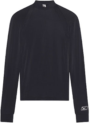 Balenciaga Long-Sleeve Fitted Top 'Black/White' Buy Balenciaga Long-Sleeve Fitted Top 'Black/White'