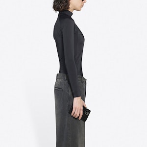 巴黎世家 長袖貼身上衣「黑/白」 Shop 巴黎世家 長袖貼身上衣「黑/白」