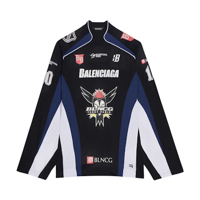 Balenciaga Long-Sleeve Hockey Shirt