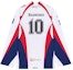 Order Balenciaga Long-Sleeve Hockey T-Shirt 'White/Red/Ink'