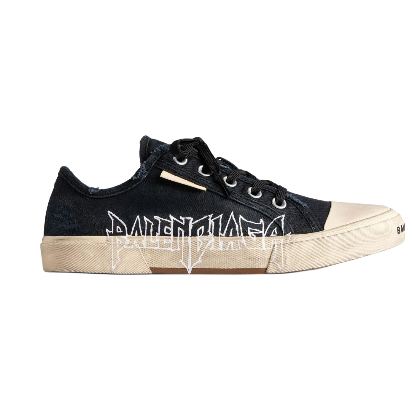 Lookbook 巴黎世家低帮运动鞋 '黑色舒适' 688754W3RCY1090
