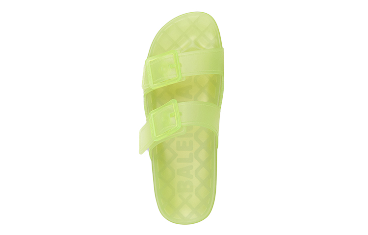 Shop Balenciaga Mallorca 520 Édition Limitée Sandales Jaunes 656940W2DZ27321