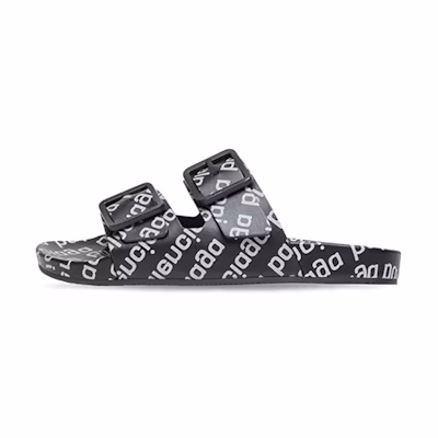 Balenciaga Mallorca Leather Slide 'Black Fashion'