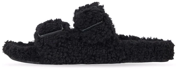 balenciaga-mallorca-shearling-sandal-black