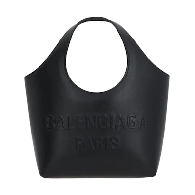Balenciaga Mary-Kate XS Smooth Leather Handbag Black