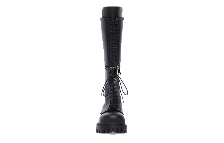 Balenciaga Master Boot 'Black Leather' 圖 3