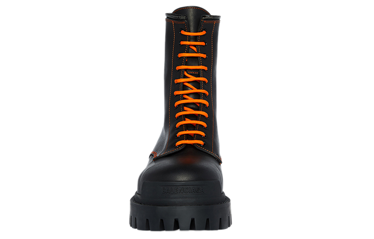 Balenciaga Master Boot 'Chinese New Year - Black Orange' 圖 3