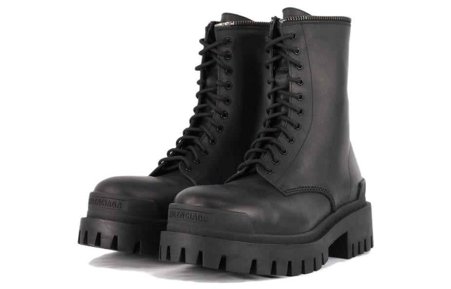 Order Bota Balenciaga Master Suela Gruesa Negra 664500WA9O11081