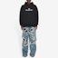Sizing Balenciaga Medium Fit Hoodie 'Black/White'