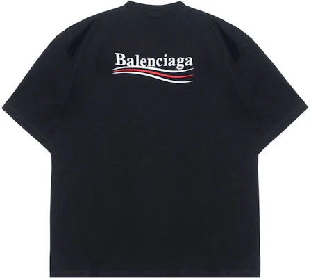 巴黎世家 男士寬鬆版可口可樂刺繡黑色T恤 641675TKVJ11070 Lookbook 巴黎世家 男士寬鬆版可口可樂刺繡黑色T恤 641675TKVJ11070