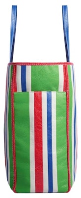 Balenciaga Mens Chatelet Carry All XL Tote Bag Green/Red/Blue/White Order Balenciaga Mens Chatelet Carry All XL Tote Bag Green/Red/Blue/White