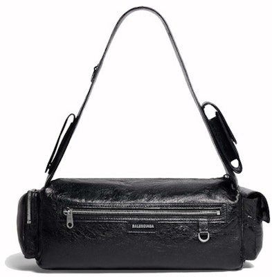 バレンシアガ メンズ スーパービジー スモール スリングバッグ ブラック Lookbook バレンシアガ メンズ スーパービジー スモール スリングバッグ ブラック