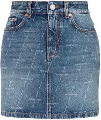 Balenciaga Mini 5 Pocket Skirt 'Authentic Dark Blue' Buy Balenciaga Mini 5 Pocket Skirt 'Authentic Dark Blue'