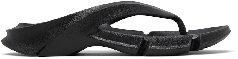 Balenciaga Mold Thong Sandal 'Black' 643845-W3CE1-1000 Balenciaga Mold Thong Sandal 'Black' 643845-W3CE1-1000
