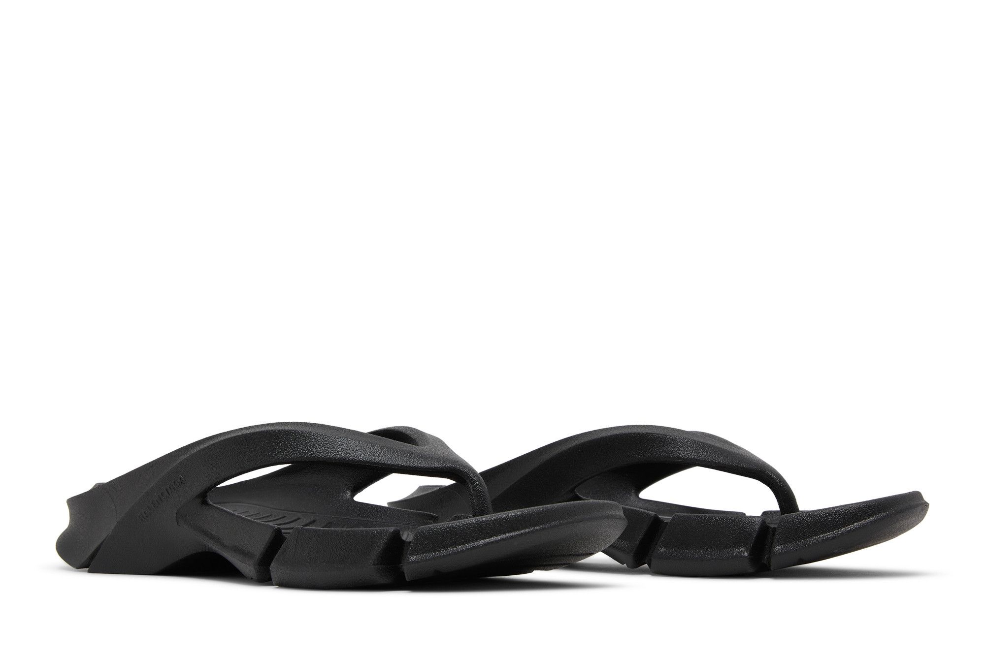 Cheap Balenciaga Mold Zehensandale ''Schwarz'' 643845-W3CE1-1000